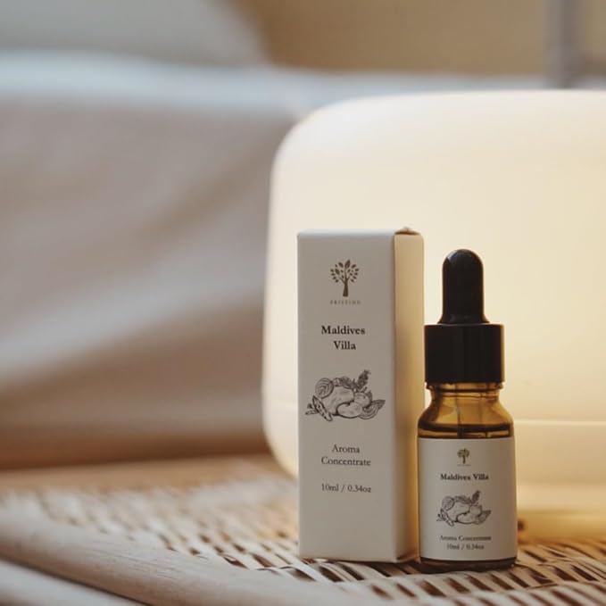 PRISTINE Top 6 Hotel Fragrance Oil Set for Water-Based Diffuser for Home, Humidifier, Home Scent (Casa Particular, Moroccan Riad, English Country Inn, Maldives Villa, Swiss Chateau, Japanese Ryokan)