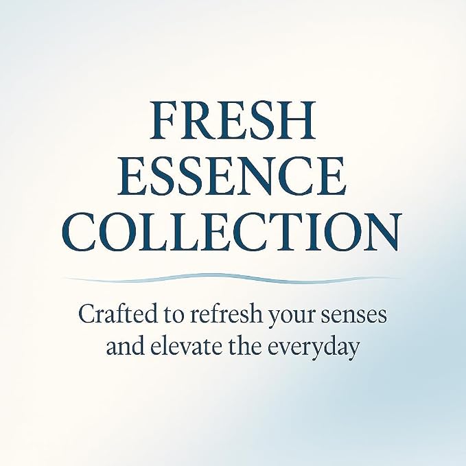 Smart Car Air Freshener: Revolutionary Smart Car Diffuser Vent Clip with 3 Exclusive 10 ml Fragrances (Black (Fresh Essence Collection))