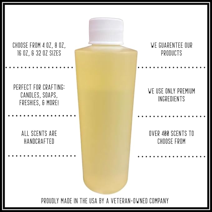 Buyitshipit - Bamboo from Our Spa Collection - Perfect for Adding Aroma to Freshies, Candles, Soaps, and Diffusers - 8 oz