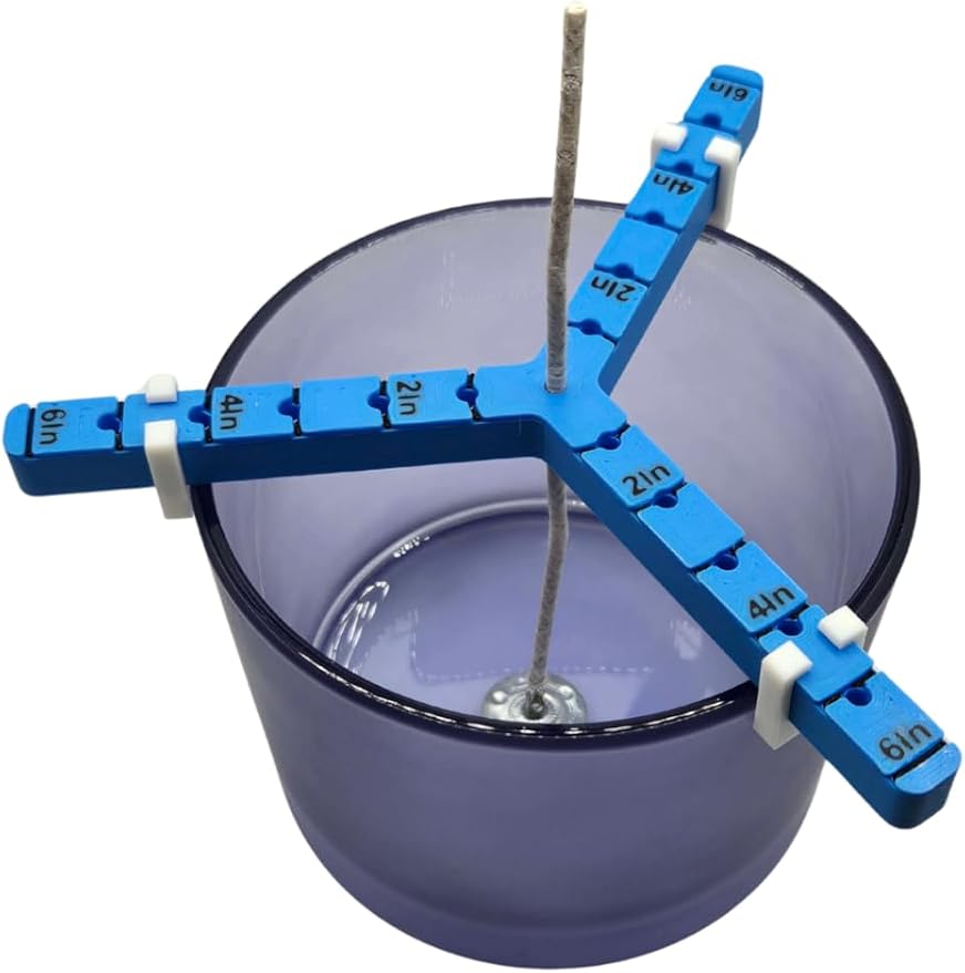 Universal Candle Wick Holder 3 Way: Holds 1 or 3 Wicks for Candle Making. (1)