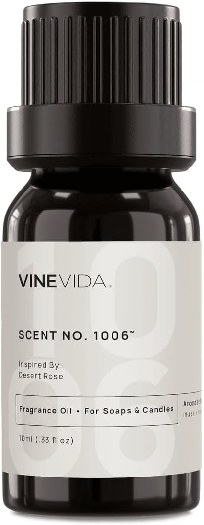 VINEVIDA [0.33oz] Fairmont Hotels Inspired Scent No.1006 - Natural Fragrance Oil for Candle & Soap Making - Made in USA