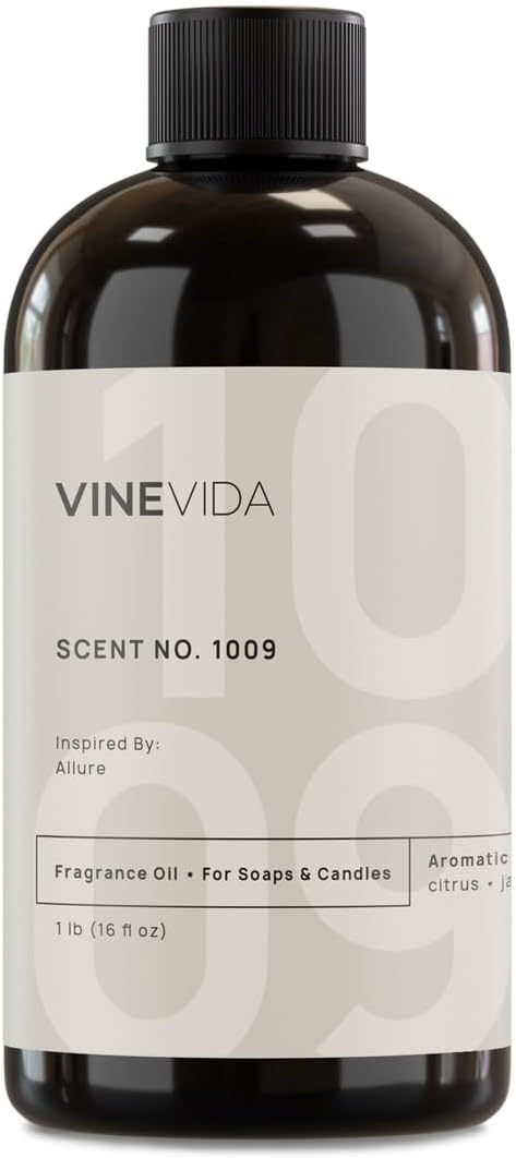 VINEVIDA [16oz] Scent No.1009 Inspired by Meliá Hotels Fragrance Oil for Candle Making and Soap Making - Premium Candle Scents for Soy Candles