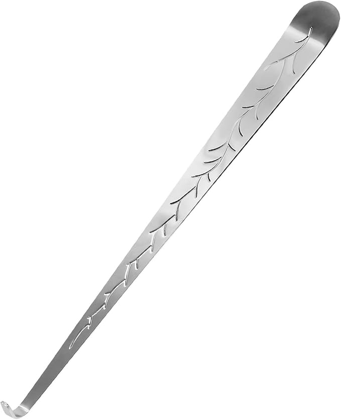 CABAX Candle Wick Dippers,Candle Wick Hook Candle Accessories for Put Out Extinguish Candle Wick, Silver