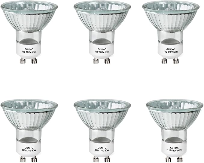 LISUNAR Candle Warmer Lamp Bulb Accessories,Wax Warmer Bulbs for Full Size Scent Wax Lamp,Dimmable Warm White, Pack of 6