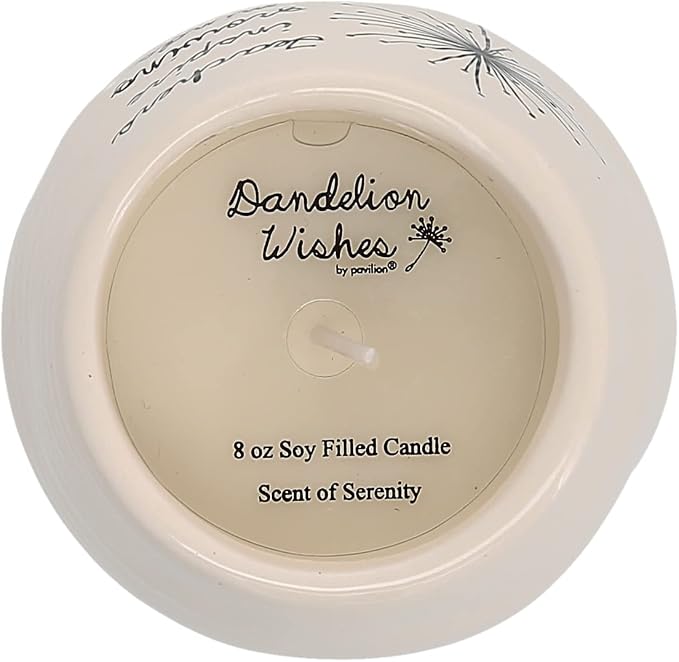 Dandelion Wishes 77150 Ceramic Candles Teachers Inspire Growing Minds Ceramic Soy Candle