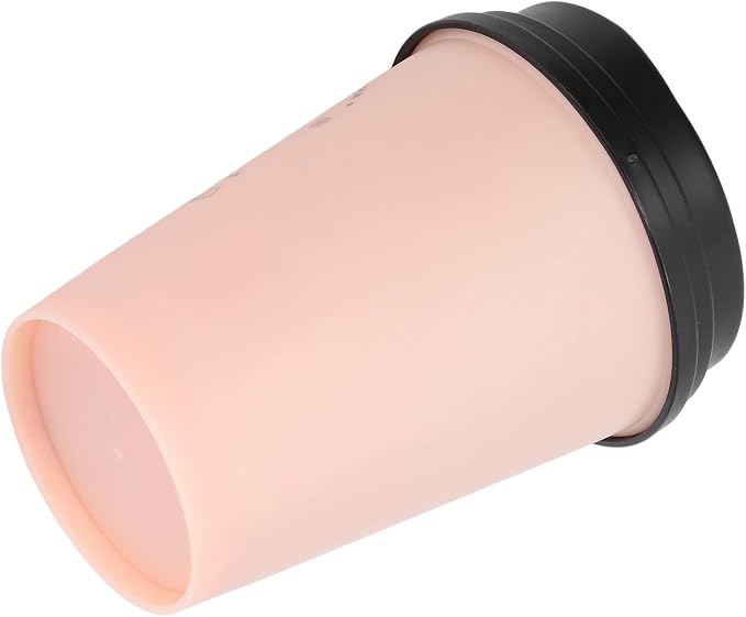 Essential Oil Diffuser, 300ml Coffee Cup Shape Mini Portable Humidifier Cordless Mute Diffuser Aromatherapy Diffuser Cool Mist Humidifier for Bedroom Office Car (Pink)
