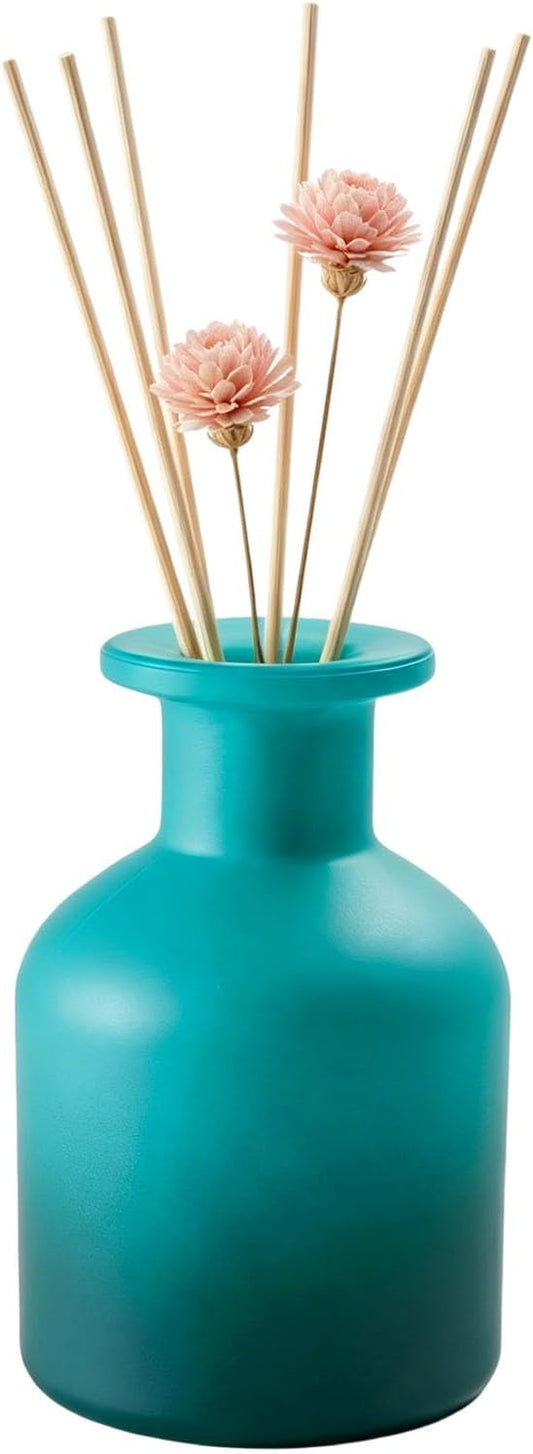 1 Pack 150ml Empty Glass Diffuser Bottle, Refillable Aromatherapy Container for Fragrance(Gradient Blue)