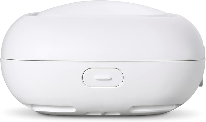 Serene House Pebble, Waterless Portable Aromatherapy Diffuser - Battery-Powered Fan Travel Diffuser, USB-Rechargeable - Quiet Operation, 8-Hour Runtime - White