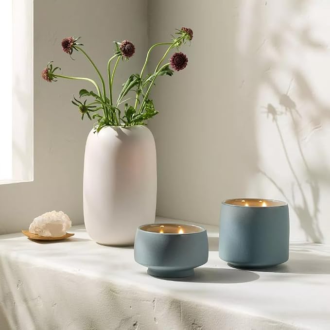 Casalunas 2 Wick Lidded Jar Candle (15oz, Clarity)