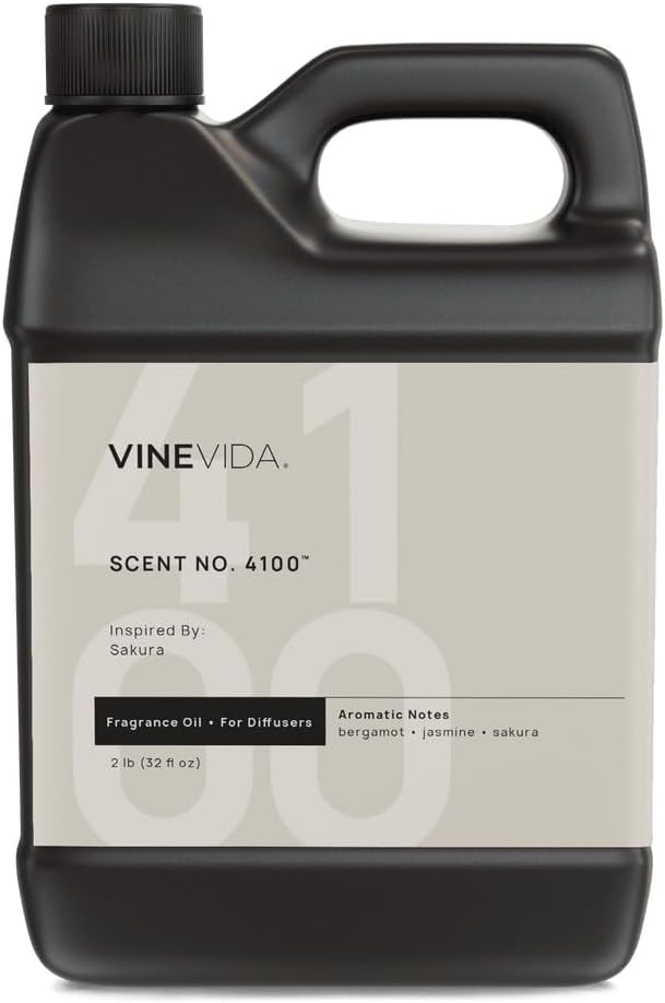 VINEVIDA [32 Oz] Inspired by: Sakura; Diffuser Oil Refill | Premium Scent Diffuser Oil for Home | Non-Toxic Fragrance