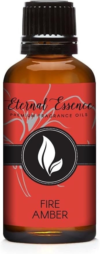Eternal Essence Oils Fire Amber 30ml Premium Fragrance Oil - for Candle, Soap Making, Aromatherapy, Diffusers, Home Care, & Humidifiers