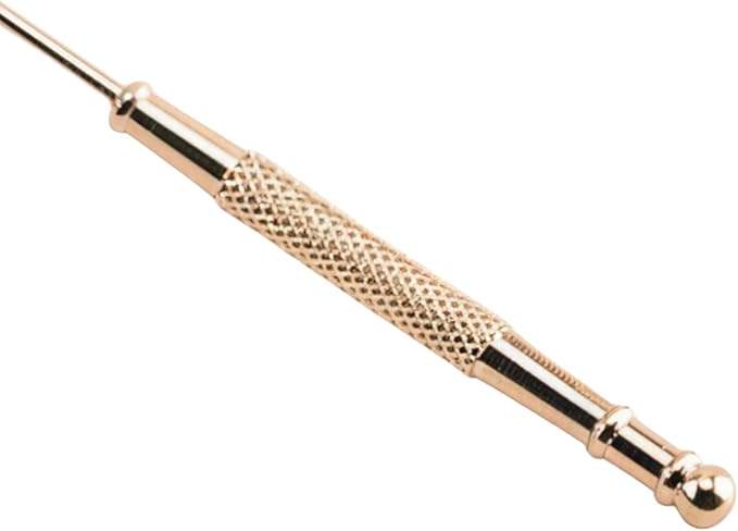 6 Pack Gold Candle Snuffer,Candle Snuffer Vintage,Candle Wick Trimmer(8.3 Inch)