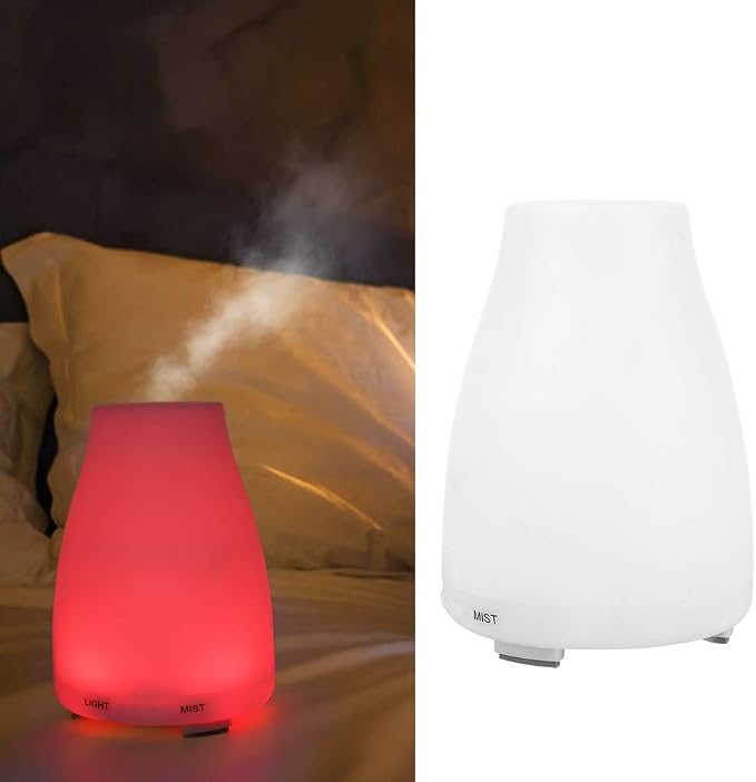 Diffuser, Two Modes Desktop Humidifier supports Automatic Shutdown Function for Office, Yoga Room, Gym or Terrace(U.S. regulations)