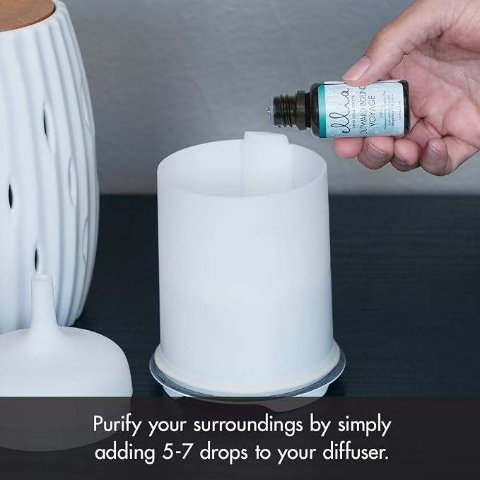 Ellia Diffuser Essential Oil |Outward Bound Blend| 15ml, 100% Pure, Therapeutic Grade