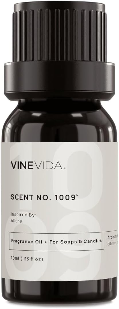 VINEVIDA [0.33oz] Scent No.1009 Inspired by Meli Hotels Fragrance Oil - Made in USA Candle Scents - Natural Candle Fragrance Oil