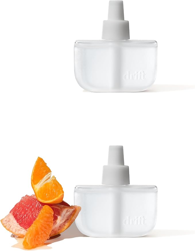 Drift Home Scent Diffuser Refills – Fresh Pressed (2 Pack) - Long-Lasting Home Diffuser - Clean Fragrance - Non-Toxic - Pet-Safe