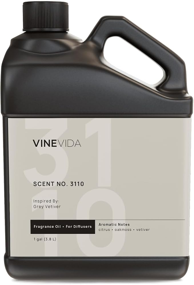 VINEVIDA [128 Oz] Inspired by: Grey Vetiver; Diffuser Oil Refill | Premium Scent Diffuser Oil for Home | Non-Toxic Fragrance