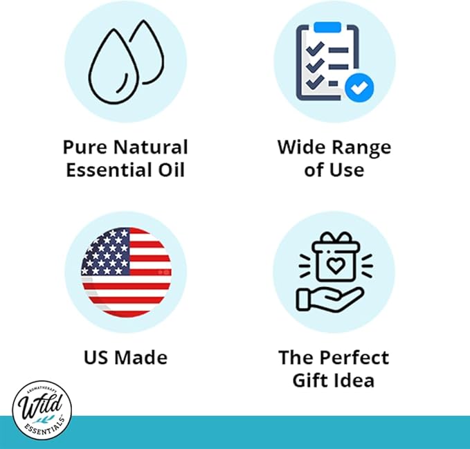 Wild Essentials Cinnamon Leaf 100% Pure Essential Oil 2 Pack - 10ml, Pure, undiluted, Uplifting for Health and Beauty