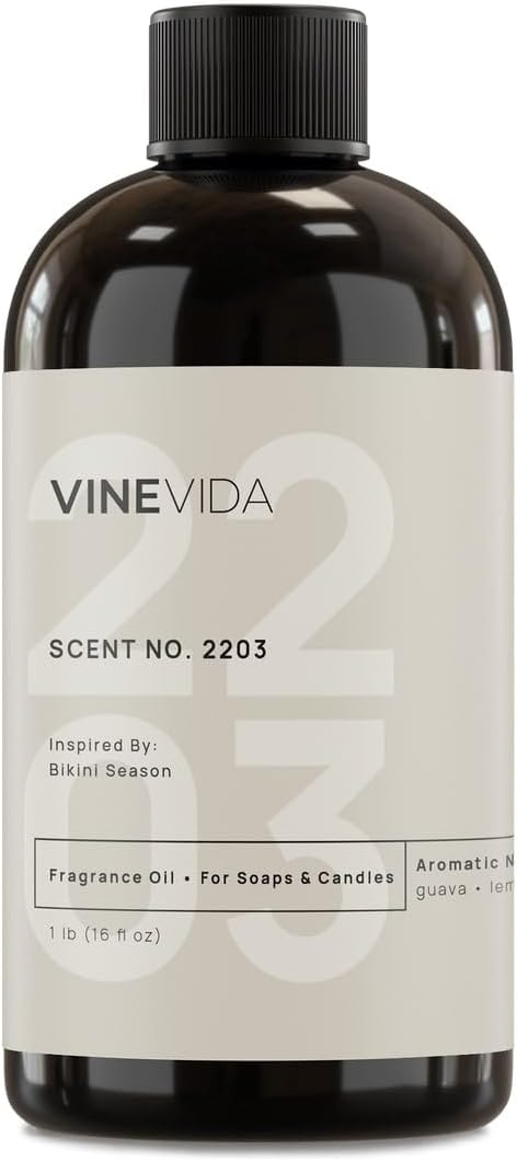 VINEVIDA [16oz] Scent No.2203 Fragrance Oil for Candle Making and Soap Making - Premium Candle Scents for Soy Candles