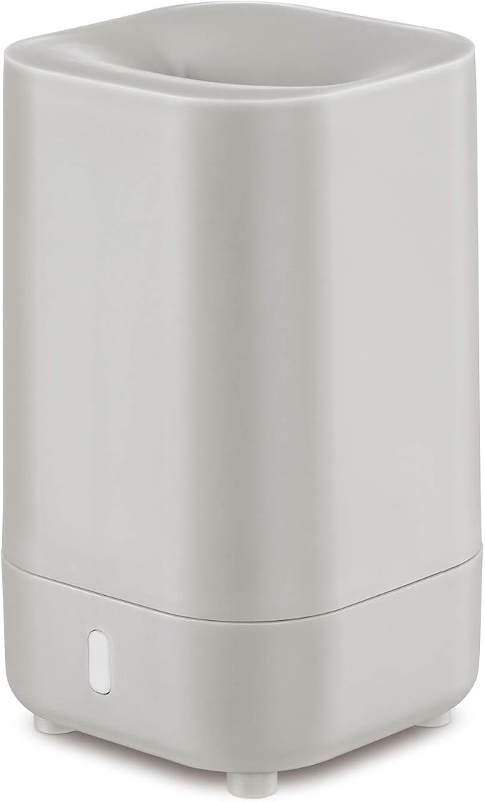 Serene House Ultrasonic Ranger Aromatherapy Essential Oil Cool Mist Diffuser – USB-Powered, Travel-Size Diffuser with Automatic Shut-Off – Grey, 60ml