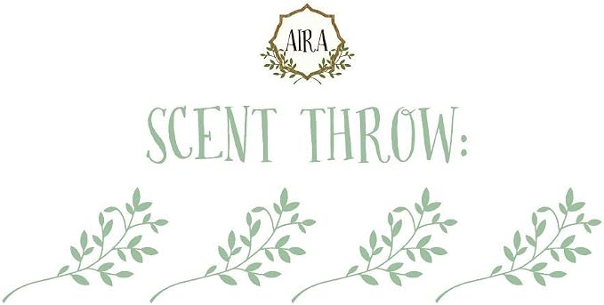 Aira Soy Candles - Organic, Kosher, Vegan, in Mason Jar w/Therapeutic Grade Essential Oils - Hand-Poured 100% Soy Candle Wax - Paraffin Free Burns 110+ Hours - Spring Candle Lilac Breeze - 16 Ounces