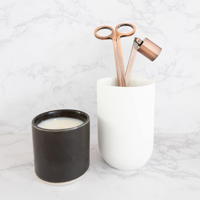 Airy Abode Candle Wick Trimmer and Candle Snuffer Accessory Set – Pick Your Color