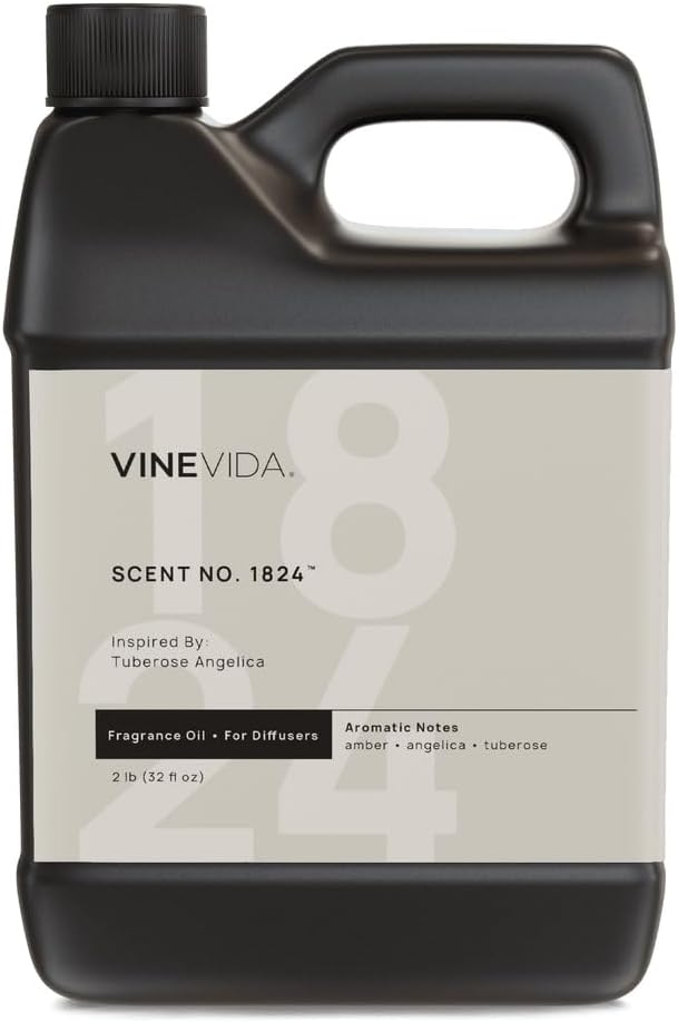 VINEVIDA [32 Oz] Inspired by: Tuberose Angelica; Diffuser Oil Refill | Premium Scent Diffuser Oil for Home | Non-Toxic Fragrance