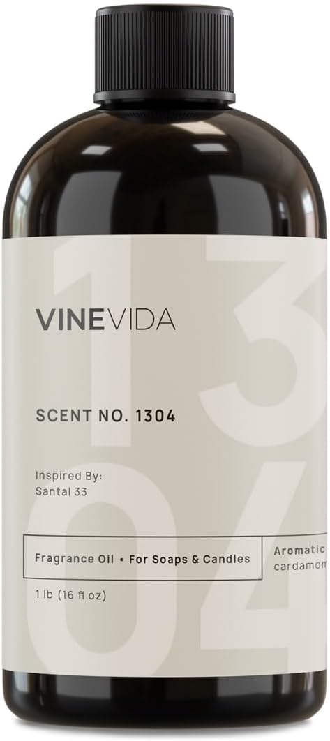 VINEVIDA [16oz] Scent No.1304 Fragrance Oil for Candle Making and Soap Making - Premium Candle Scents for Soy Candles