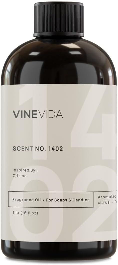 VINEVIDA [16oz] Scent No.1402 Fragrance Oil for Candle Making and Soap Making - Premium Candle Scents for Soy Candles