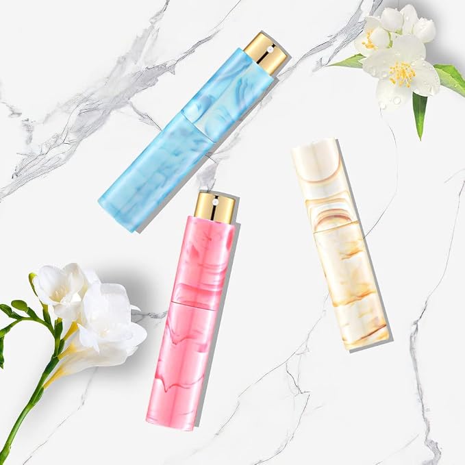 Vitog Perfume Travel Refillable Spray Bottle Atomizer Perfume Spray Mini Travel Bottle Pocket Empty Cologne Dispenser For Women Men