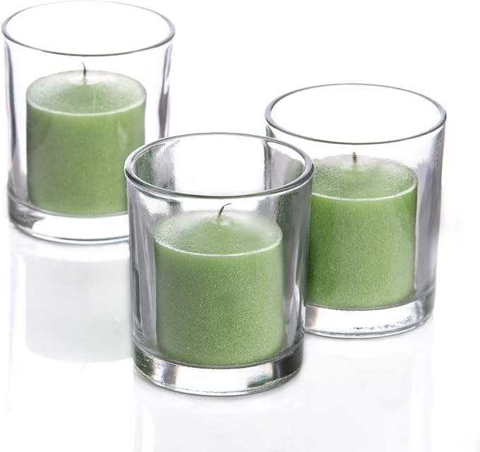 Richland® Votive Candles Green Vanilla Lime Scented 10 Hour Burn Set of 72
