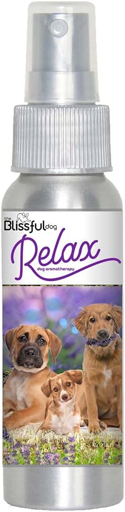 The Blissful Dog Three Cute Puppies Relax Dog Aromatherapy Spray for Your Dog's Anxiety