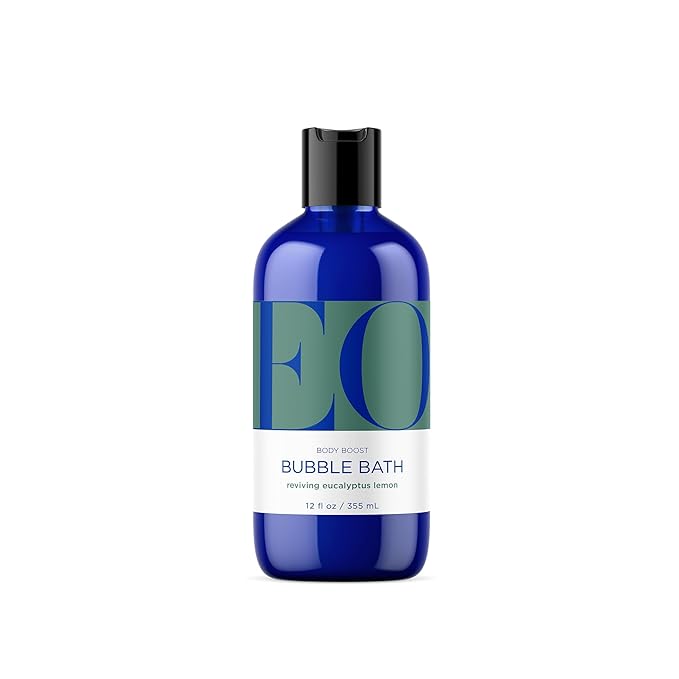 Eo, Bubble Bath Eucalyptus Lemon, 12 Fl Oz