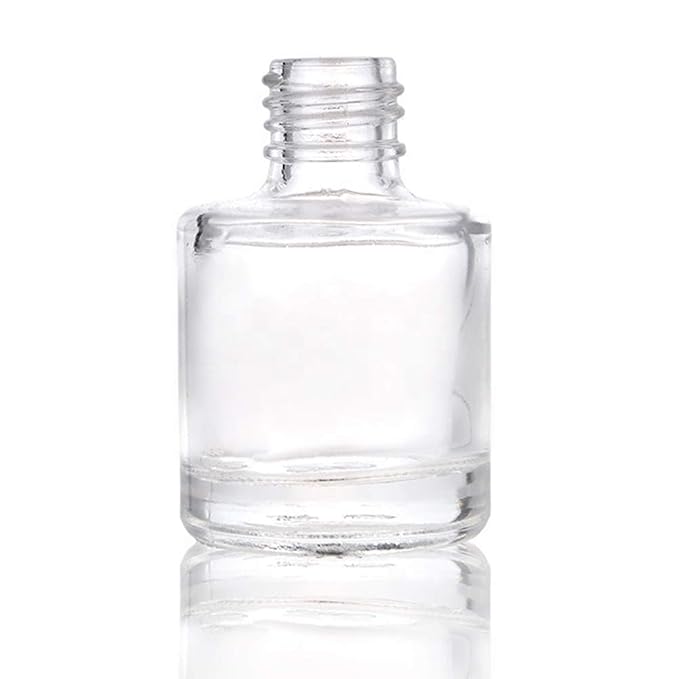 10 Packs Car Hanging Diffuser Empty Glass Perfume Bottles Air Freshener Diffuser Bottle Pendant Oil Fragrance Aromatherapy Bottle Ornament Decor (round)