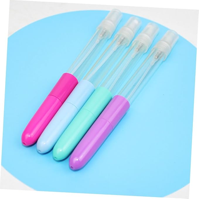 GANAZONO 10pcs Multifunctional Travel Spray Pen Refillable Ballpoint Pen Hand Empty Dispenser Travel-sized Sprayer Random Color