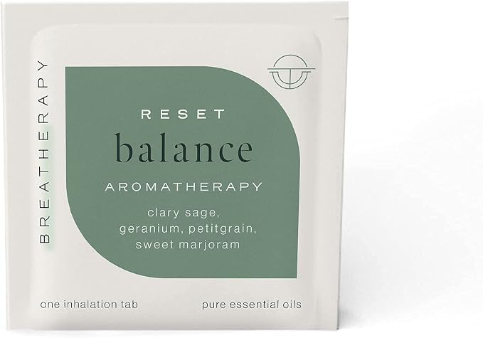 Get Up + Go Kit - Pure Essential Oil Aromatherapy InhalationTabs, 8-Pack (2 Each: Energy, Focus, Balance, Grounding)