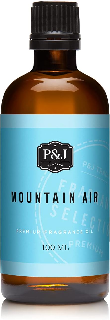 P&J Trading - Mountain Air Fragrance Oil 100ml - Scents for Candle Making, Soap Making Supplies, Diffuser Oils