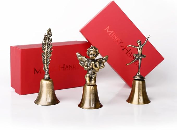 Brass Candle Snuffer Vintage Style - Small Antique Colored Candle Flames Extinguisher - Home Decorative and Unique Gift (Ballerina)