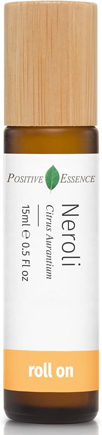 Neroli Essential Oil Roll-On – Natural Aromatherapy Perfume Oil, Pre-Diluted with Jojoba for Skin, Travel Size 15mL Roller with Leak-Proof Metal Ball – Derived from Bitter Orange Blossom (15 mL)