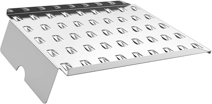 AJinTeby Drip Tray Heat Baffle Replacement for Camp Chef 24 Series Pellet Grills, PG24SG-4, SmokePro SG 24, STX 24, Heavy Duty Steel Drip Pan Fits Traeger Pro 20 22 575 Series