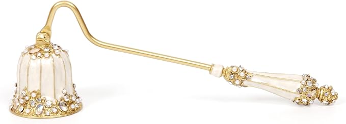 Candle Snuffer, Candle Extinguisher with Long Durable Handle, Vintage Wax Snuffer, Decorative Wick Snuffer, Perfect for Candle Lovers as Gifts