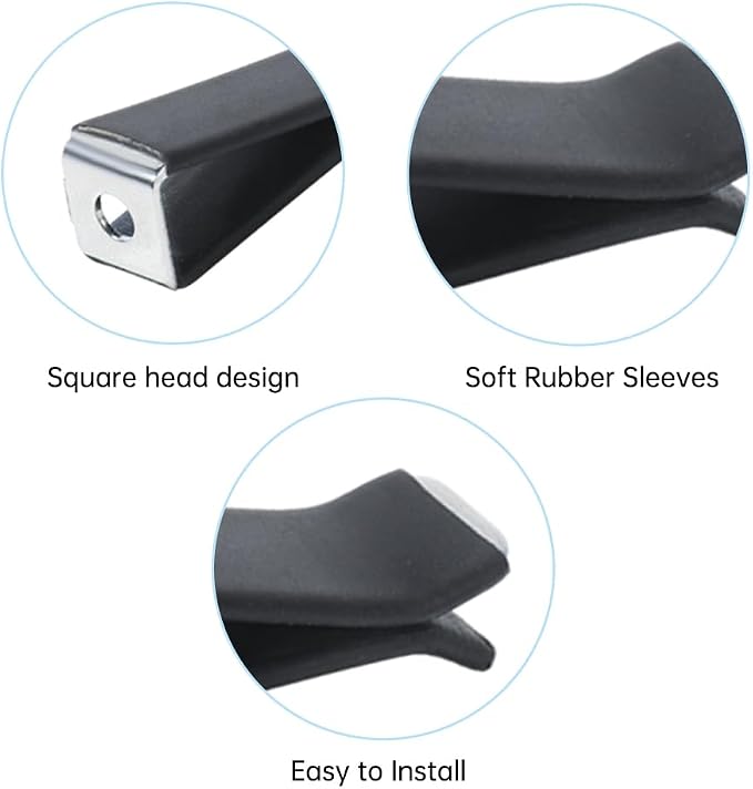 AOCISKA 20 Pieces Square Head Car Vent Clips,Car Auto Air freshener Outlet Clips Car Diffuser Vent Clip,Car Outlet Perfume Clips Auto Air Conditioner Clips, Air Freshener Vent Clips
