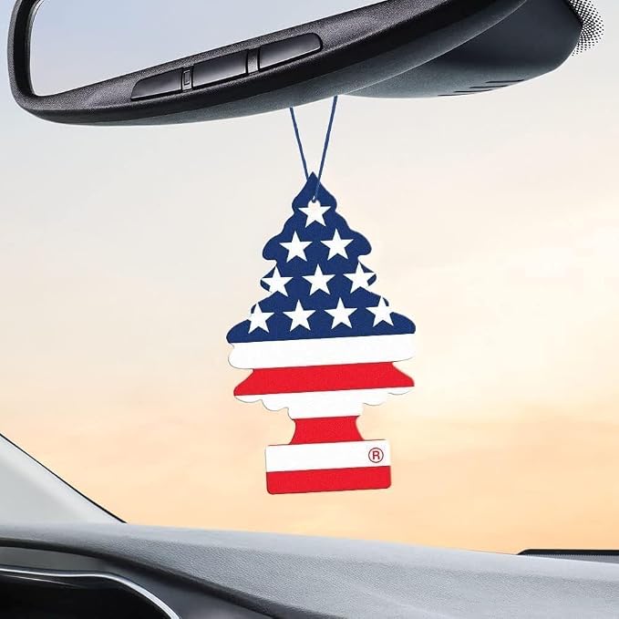 LITTLE TREES Car Air Freshener | Hanging Paper Tree for Home or Car | Vanilla Pride | Single Pack