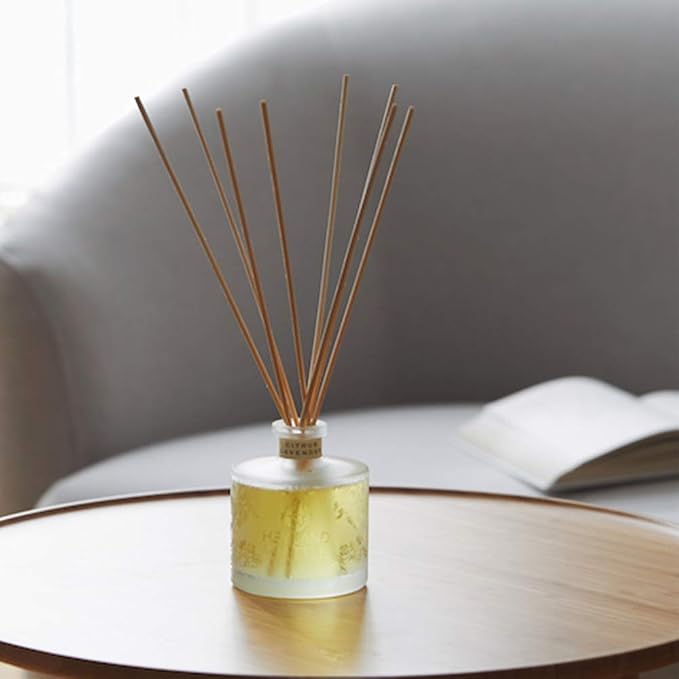 HOSSIAN 100 PCS Reed Diffuser Sticks-Diffuser Sticks-Diffuser Replacement Sticks- Reed Sticks Aroma Diffuser Sticks for Aroma Fragrance (Natural Wood Color 7.87 Inch)
