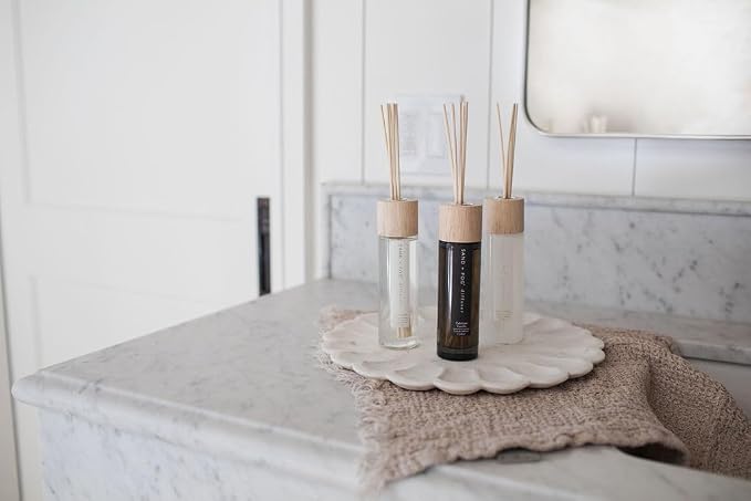 Sand + Fog Tahitian Vanilla Reed Diffuser | Made with Essential Oils | Fill Your Home with the Your Favorite Luxurious Fragrance