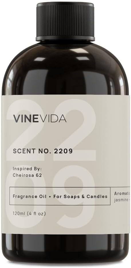 VINEVIDA [4oz] Scent No.2209 Fragrance Oil for Candle Making and Soap Making - Premium Candle Scents for Soy Candles