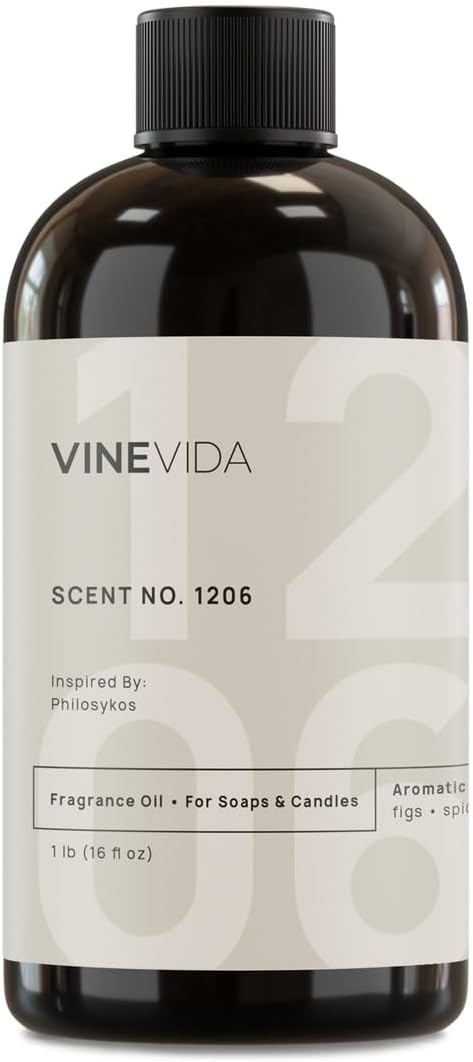 VINEVIDA [16oz] Scent No.1206 Fragrance Oil for Candle Making and Soap Making - Premium Candle Scents for Soy Candles