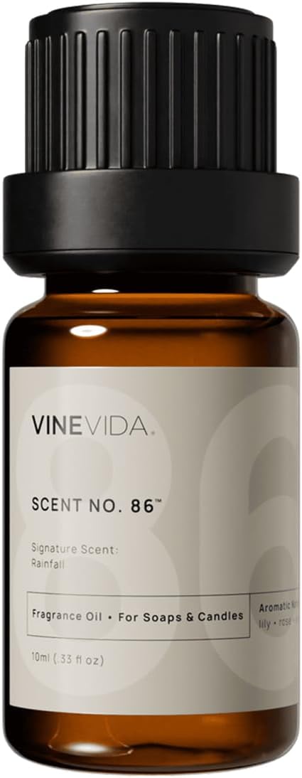 VINEVIDA Scent No.86 Fragrance Oil for Candle Making & Soap Making - 0.33oz Natural Candle Scents Made in USA
