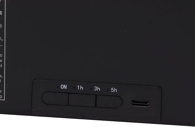 USB Portable Easy Flame Diffuser Humidifier with 7 Colors, Improve Air Quality for Room, Office, Bedroom (Black)