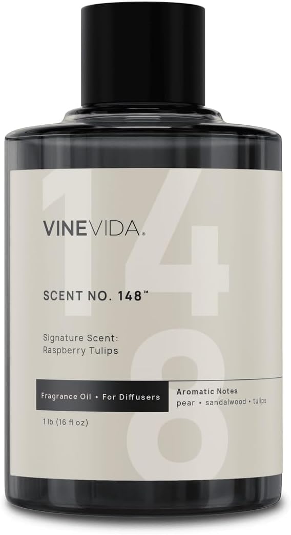 VINEVIDA [16 Oz] Inspired by: Raspberry Tulips; Diffuser Oil Refill | Premium Scent Diffuser Oil for Home | Non-Toxic Fragrance